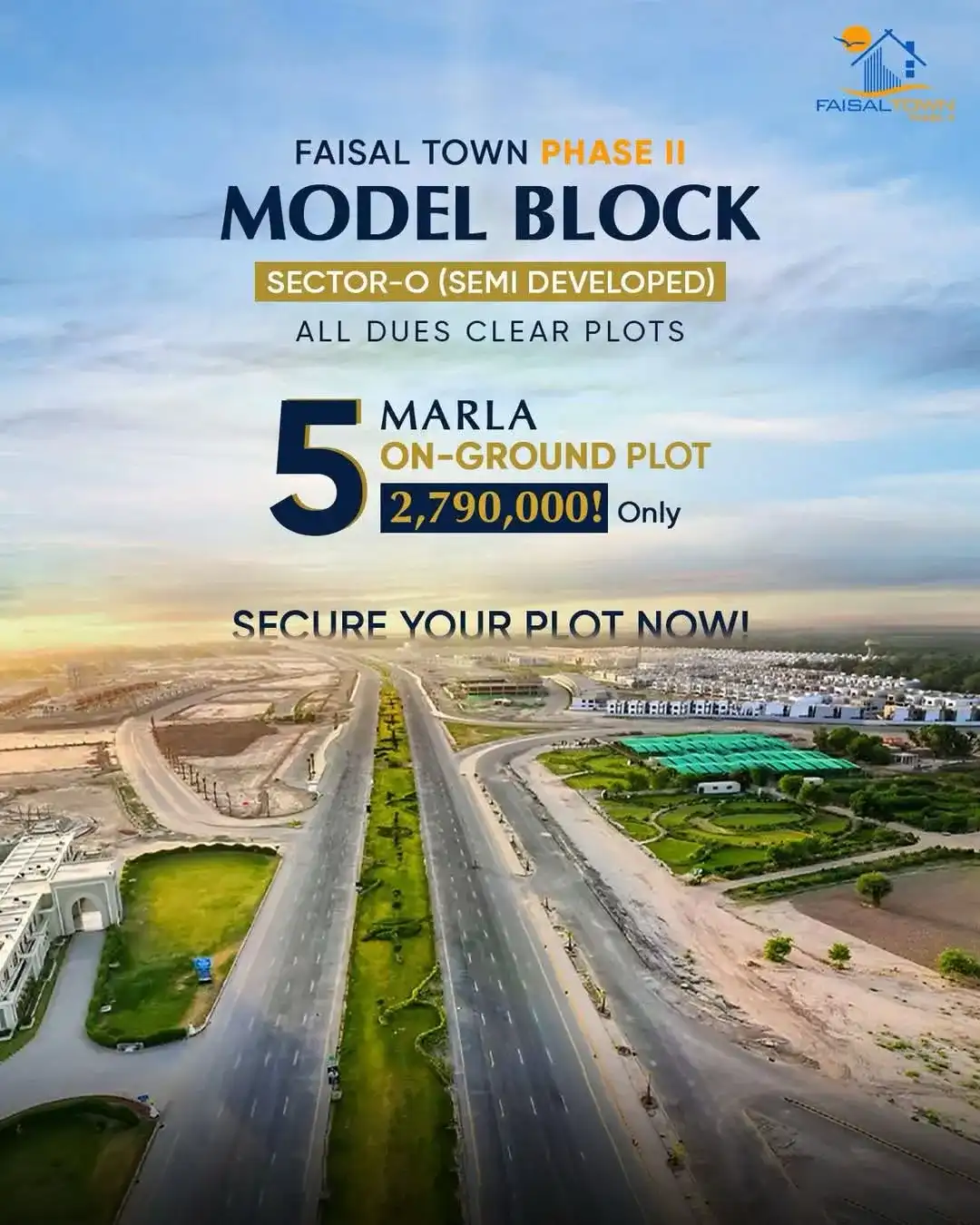 Faisal Town Phase 2 model block 5 marla